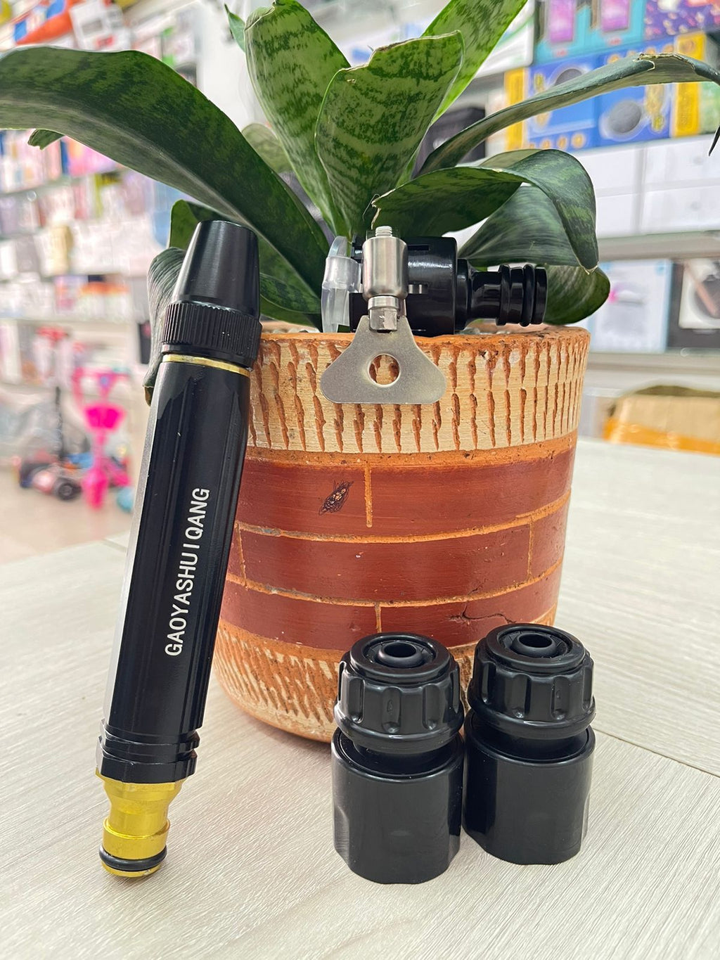 boquilla piton para manguera 3 en 1