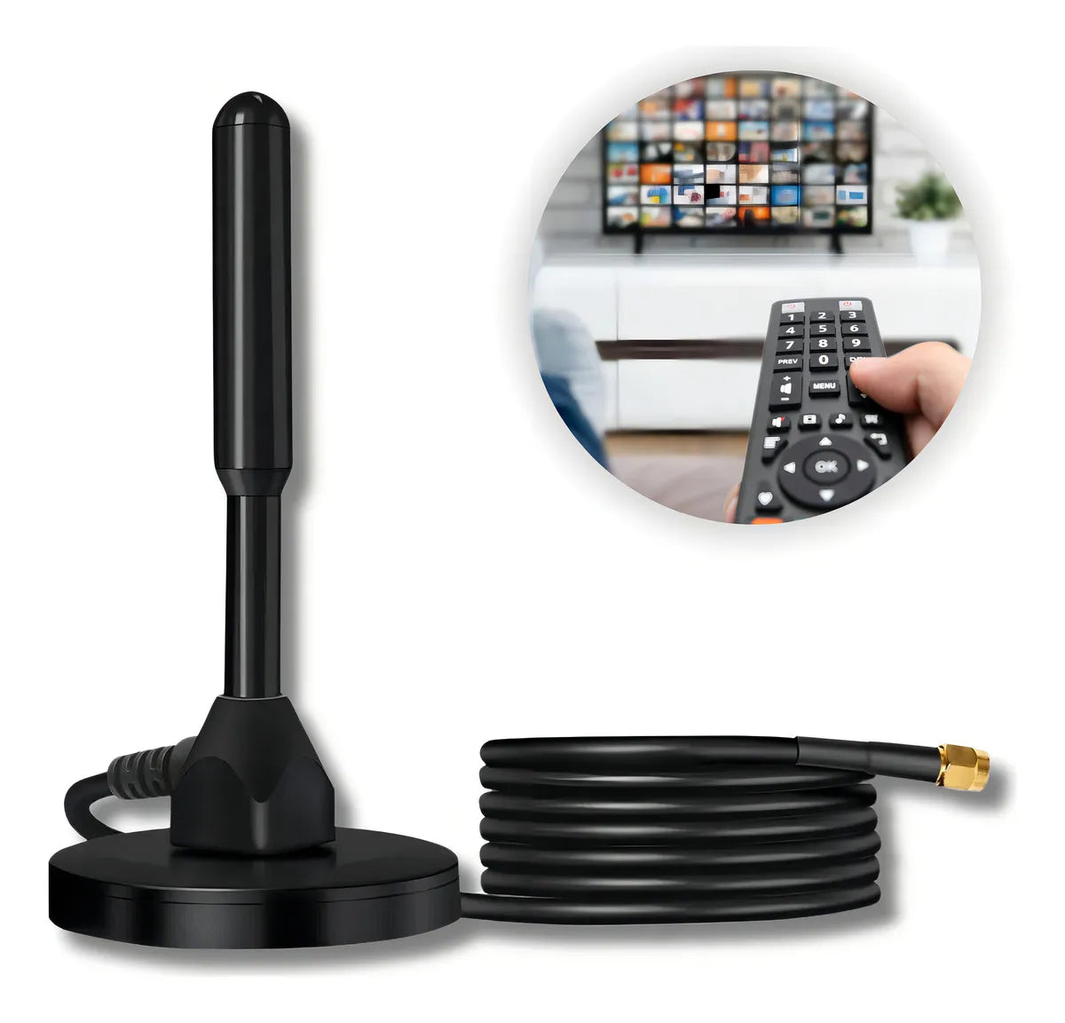Antena de TV HD