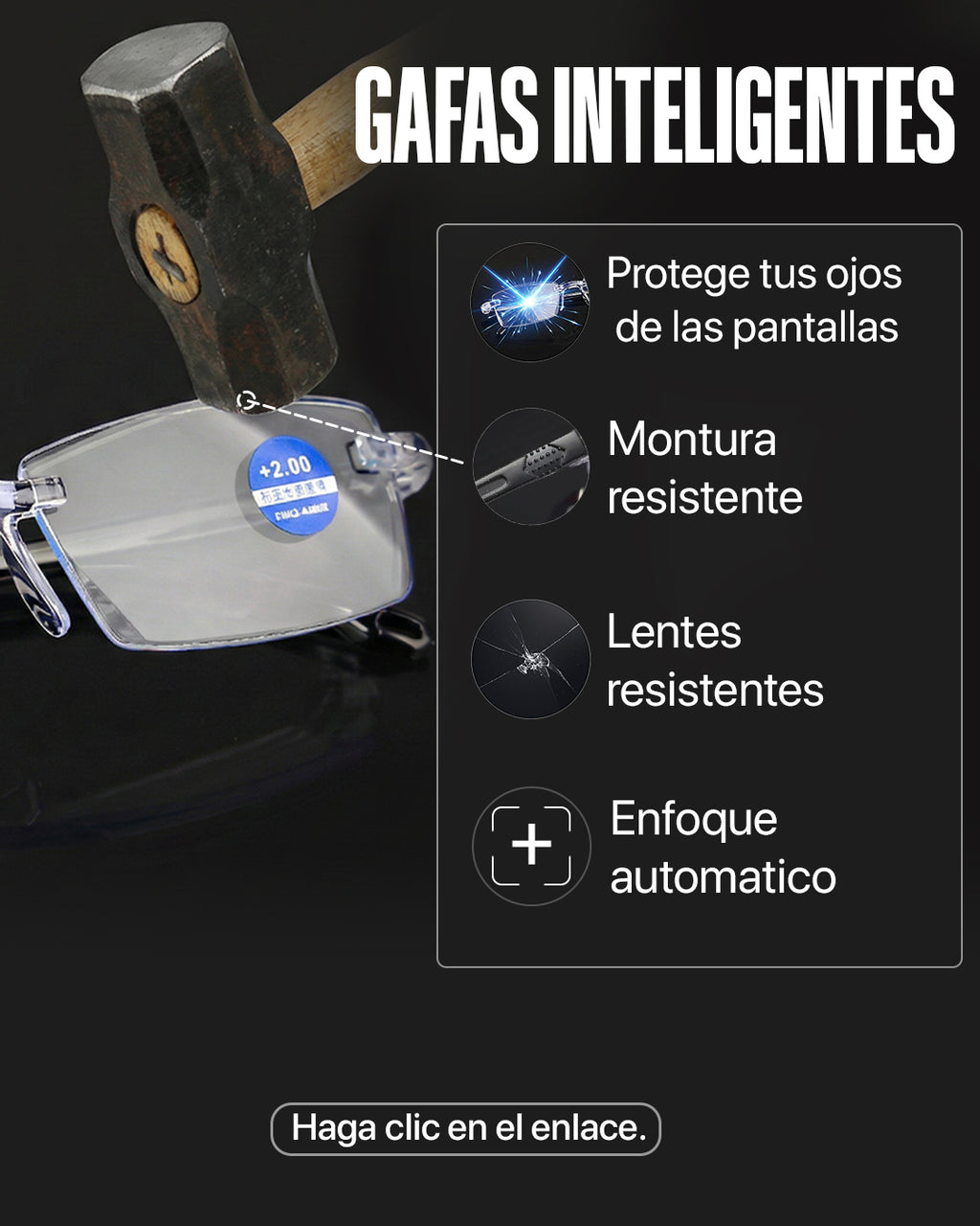 Conjunto de 2 óculos fotocromáticos TR90