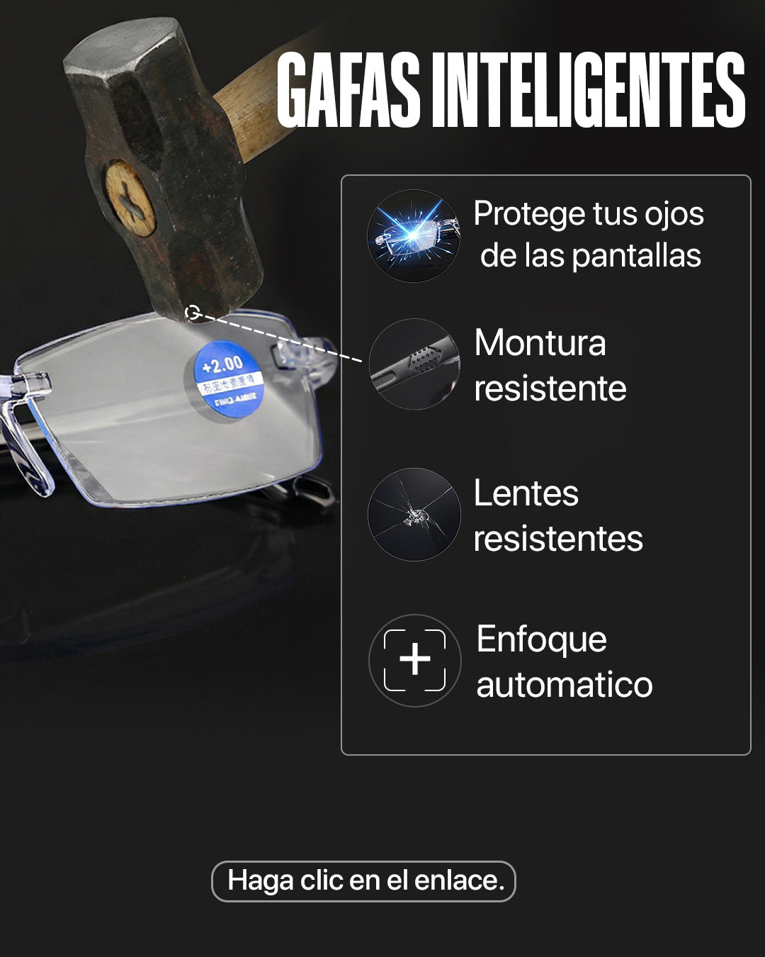 Conjunto de 2 óculos fotocromáticos TR90
