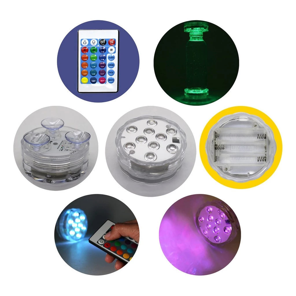 Luz LED subacuática